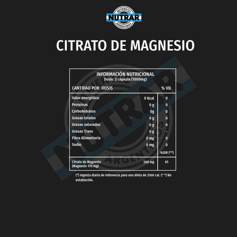 Citrato de magnesio - Imagen 2
